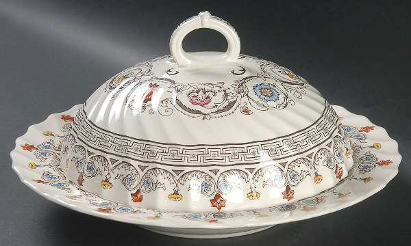 Florence Muffin Dish & Lid