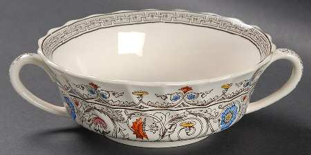 Florence Flat Cream Soup Bowl