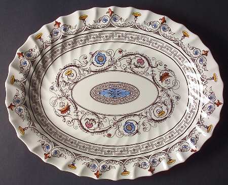 Florence 14" Oval Serving Platter