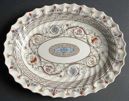 Florence 10" Oval Serving Platter by Spode