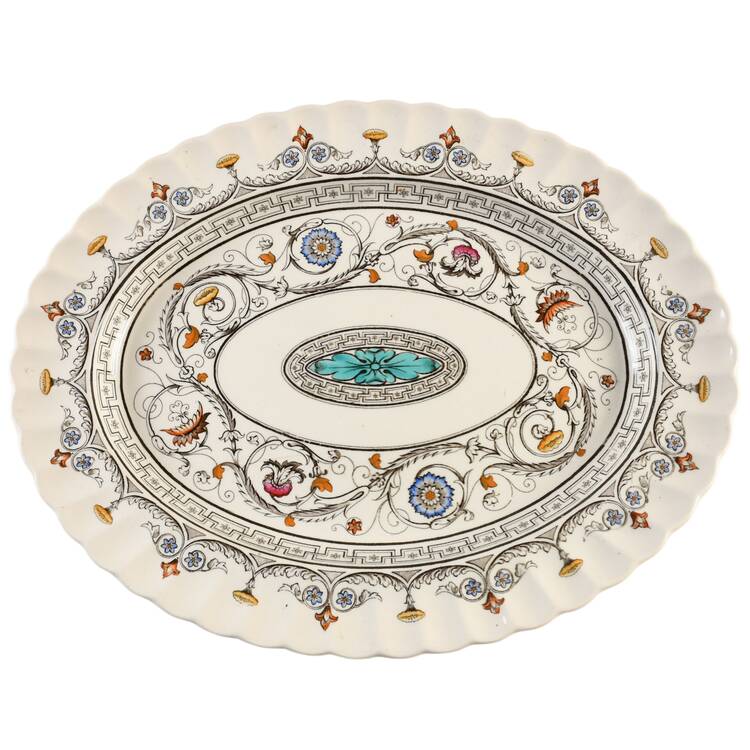Florence 17" Oval Serving Platter