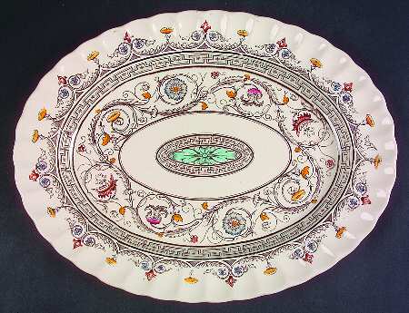 Florence 13" Oval Serving Platter