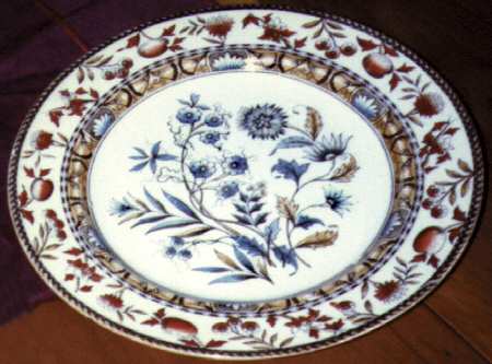 Florida (Blue Center Flowers) by Spode