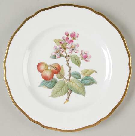 Fruit and Blossom Luncheon Plate