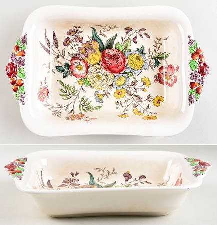 Gainsborough (Marlborough) 11" Rectangular Vegetable Bowl