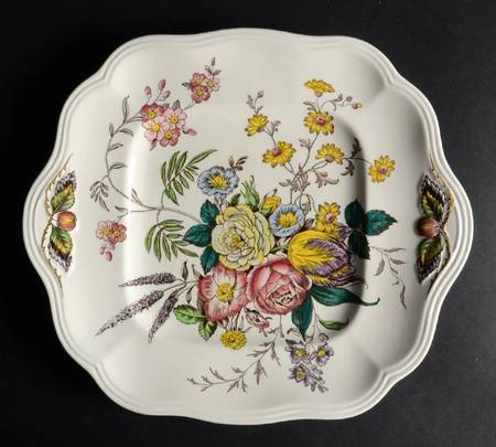 Gainsborough (Marlborough) Square Handled Cake Plate