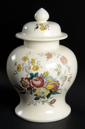 Gainsborough (Marlborough) Large Ginger Jar & Lid