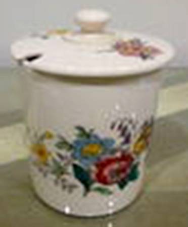 Gainsborough (Marlborough) Mustard Jar & Lid