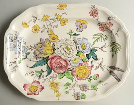 Gainsborough (Marlborough) 14" Oval Serving Platter