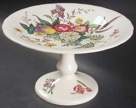 Gainsborough (Marlborough) Round Compote (Height X Width)