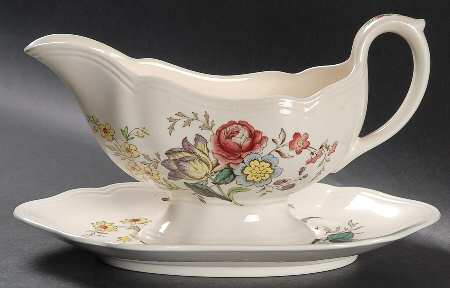 Gainsborough (Marlborough) Gravy Boat & Underplate