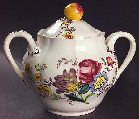 Gainsborough (Marlborough) Sugar Bowl & Lid