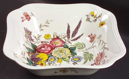 Gainsborough (Marlborough) 9" Square Vegetable Bowl