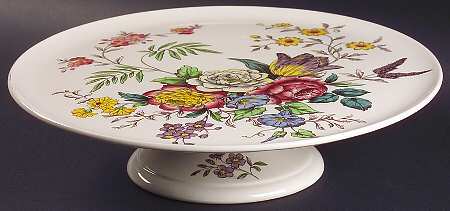 Gainsborough (Marlborough) 12" Diameter Pedestal Cake Stand