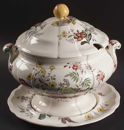 Gainsborough (Marlborough) Tureen & Lid w/Underplate