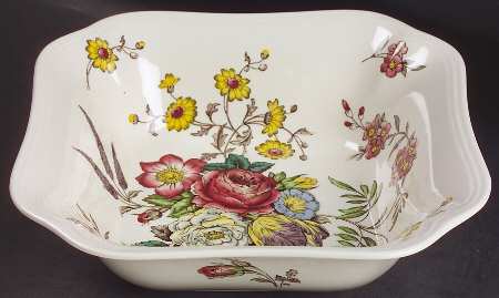 Gainsborough (Marlborough) 8" Square Vegetable Bowl