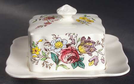 Gainsborough (Marlborough) Square Covered Butter