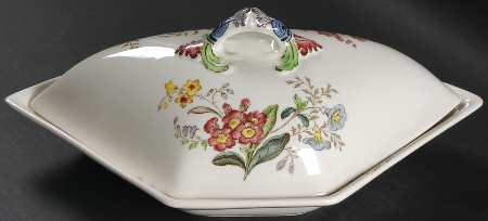 Gainsborough (Marlborough) Canterbury Set, Covered Side Dish