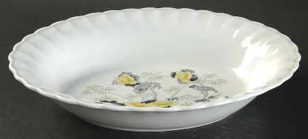 Gail 9" Oval Vegetable Bowl