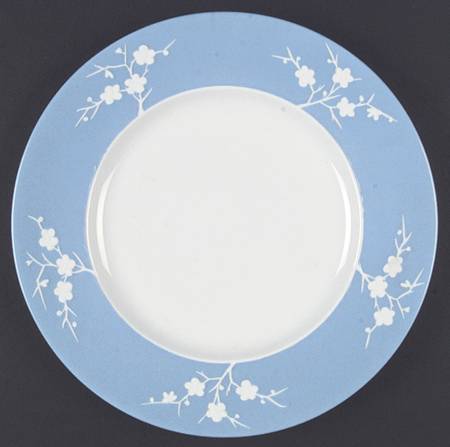 Geisha Light Blue (No Gold Accents) Dinner Plate