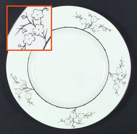 Geisha Gold (Gold Flowers, Gold Trim) by Spode