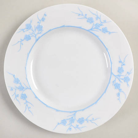 Geisha Light Blue (No Gold Accents) Salad Plate