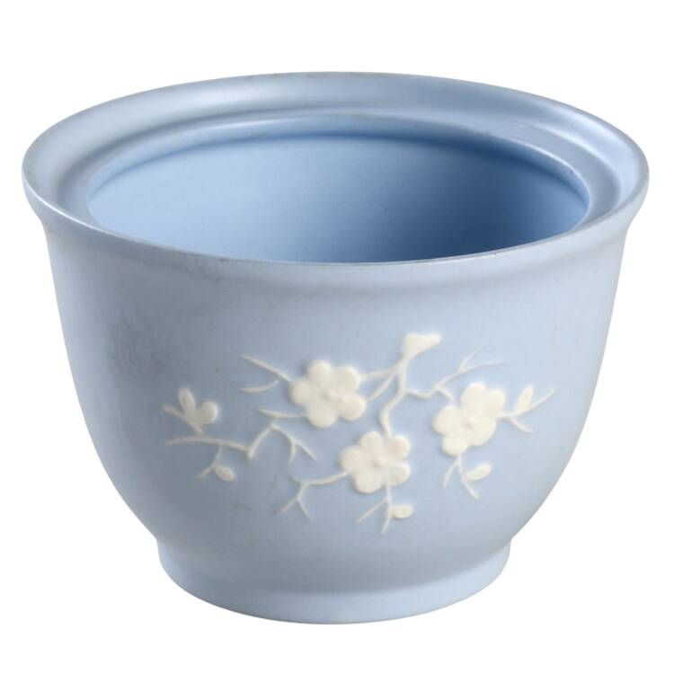 Geisha Light Blue (No Gold Accents) Sugar Bowl No Lid