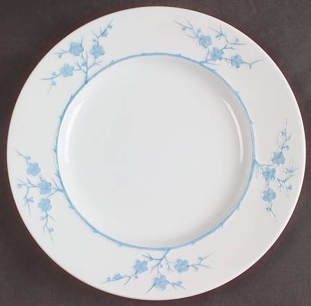 Geisha Light Blue (No Gold Accents) Luncheon Plate