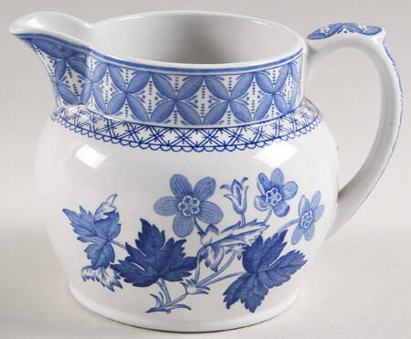Geranium Blue (Older) Small Jug
