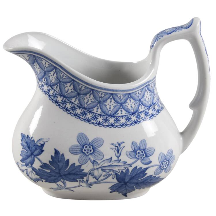 Geranium Blue (Older) Creamer