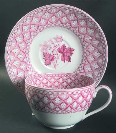 Geranium Red Jumbo Cup & Saucer Set