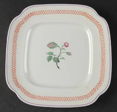 George Washington At Mt. Vernon Square Salad Plate