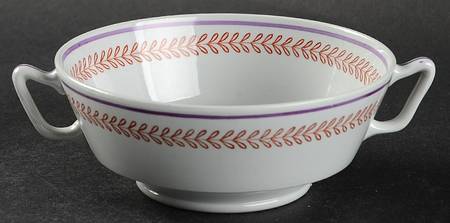 George Washington At Mt. Vernon Footed Cream Soup Bowl