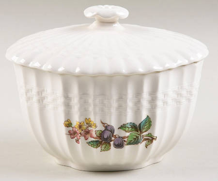 Glendale (Chelsea Wicker) Sugar Bowl & Lid
