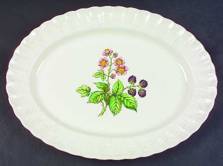 Glendale (Chelsea Wicker) 14" Oval Serving Platter