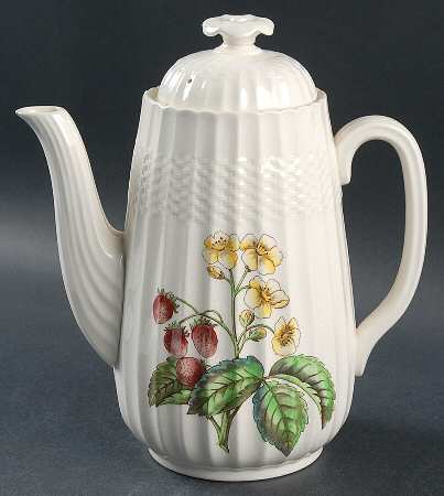 Glendale (Chelsea Wicker) Coffee Pot & Lid