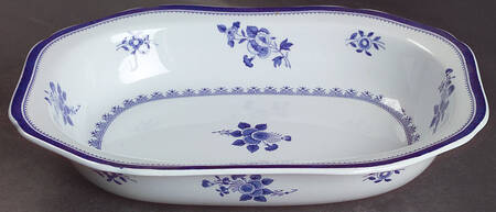 Gloucester (No Trim) 9" Oval Vegetable Bowl