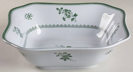 Gloucester Green (Fine Stone) 9" Square Vegetable Bowl