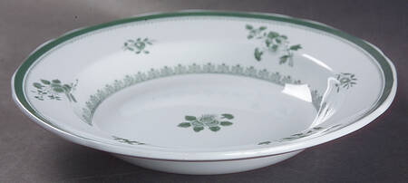 Gloucester Green (Fine Stone) Rim Soup Bowl