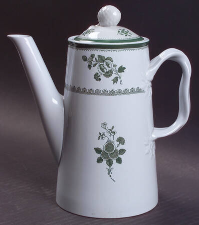 Gloucester Green (Fine Stone) Coffee Pot & Lid