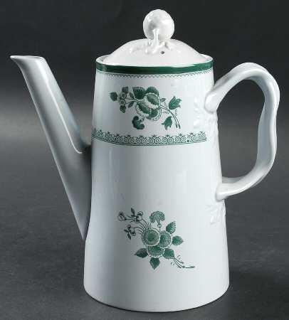 Gloucester Green (Fine Stone) Small Coffee Pot & Lid