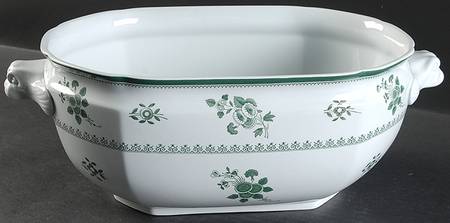 Gloucester Green (Fine Stone) Oval Tureen No Lid