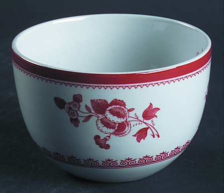 Gloucester Red (Fine Stone) Mini Rice/Open Sugar Bowl