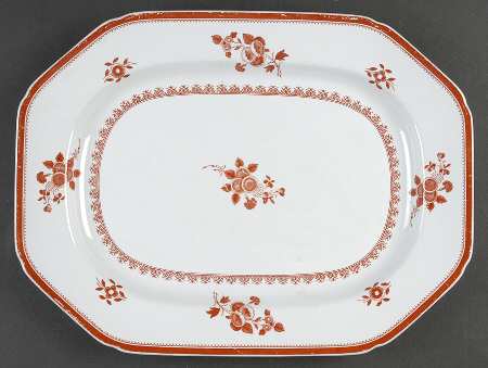 Gloucester Red (Fine Stone) 14" Oval Serving Platter