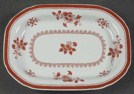 Gloucester Red (Fine Stone) Relish/Gravy Underplate