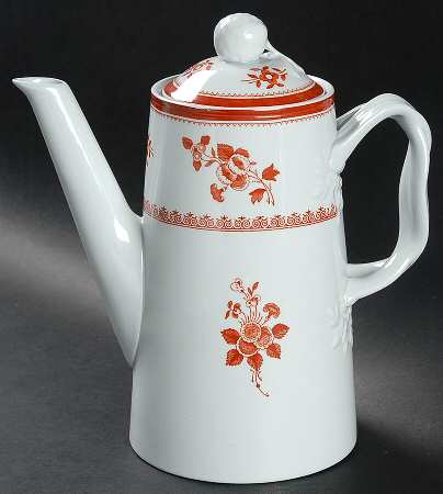 Gloucester Red (Fine Stone) Small Coffee Pot & Lid