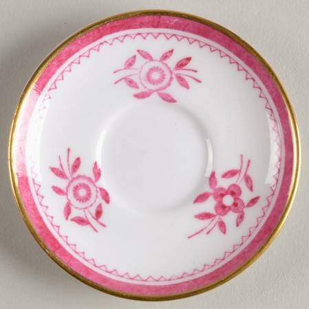 Gloucester Red (Bone) Miniature Saucer