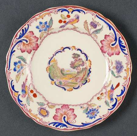 Gobelin (Scalloped, Yellow Trim) Bread & Butter Plate