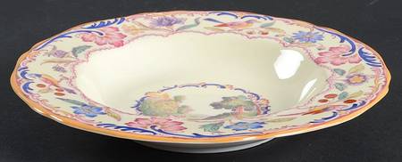 Gobelin (Scalloped, Yellow Trim) Rim Soup Bowl