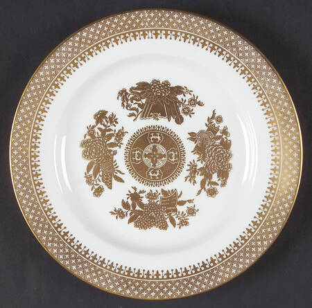 Golden Clipper Salad Plate